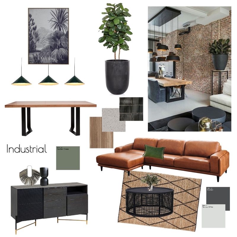 Industrial Mood Board by laurakateberry on Style Sourcebook