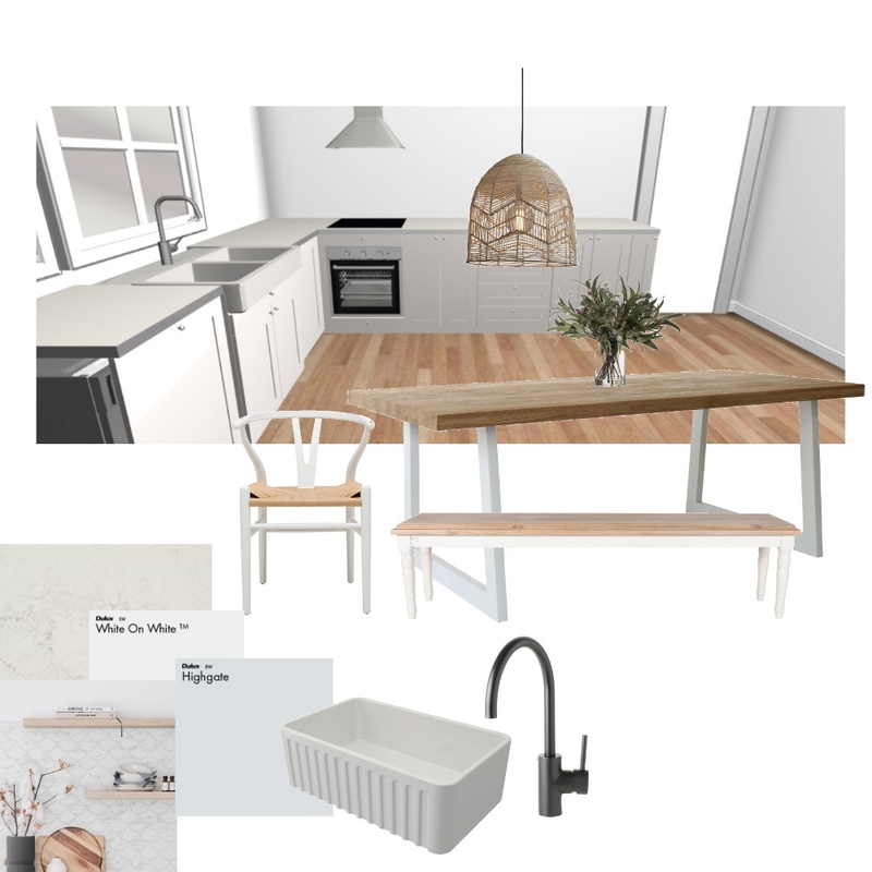 Project K Kitchen Design Mood Board by Katy Thomas Studio on Style Sourcebook