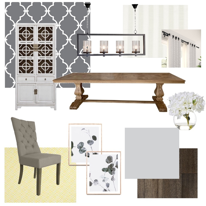 Clients dining room Mood Board by Geralds Design on Style Sourcebook