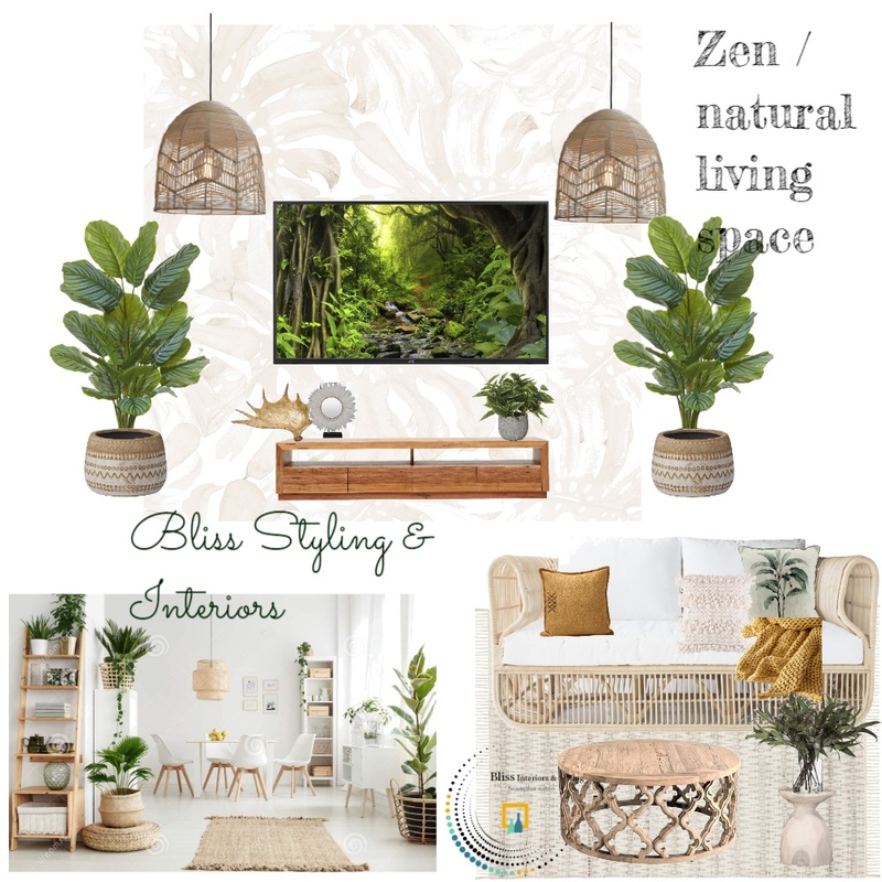 Natural living room Mood Board by Bliss Styling & Interiors on Style Sourcebook
