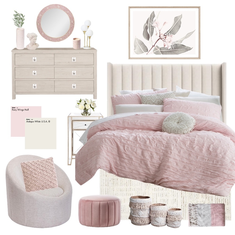 Pretty in pink Mood Board by Happy Nook Interiors on Style Sourcebook