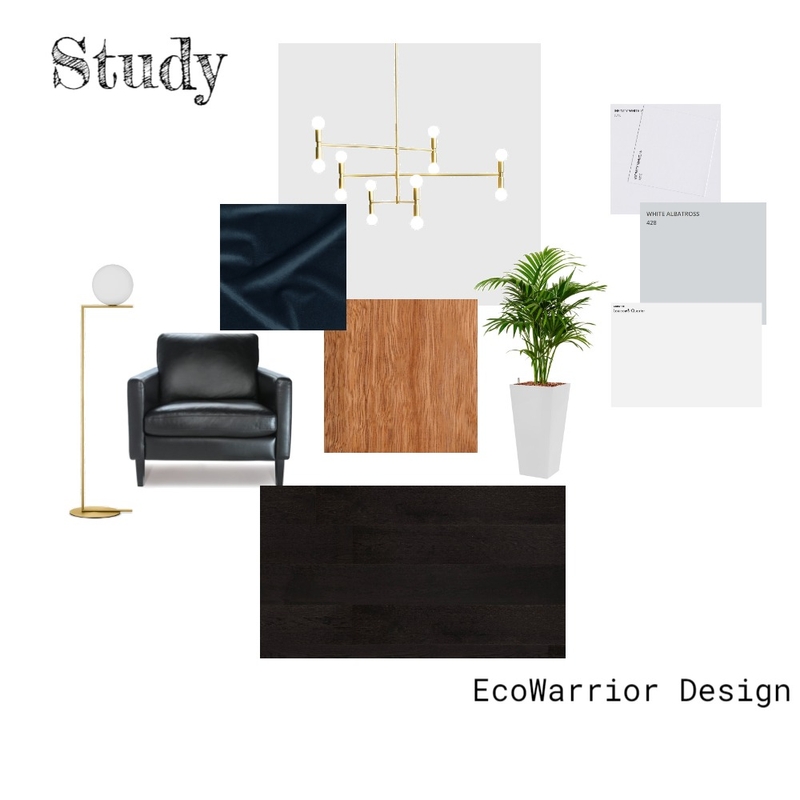 Study Mood Board by EcowarriorDesign on Style Sourcebook