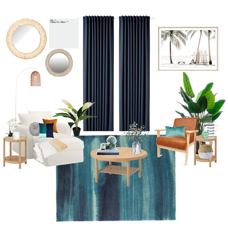Coastal Living Room Mood Board by Achatz Interiors on Style Sourcebook