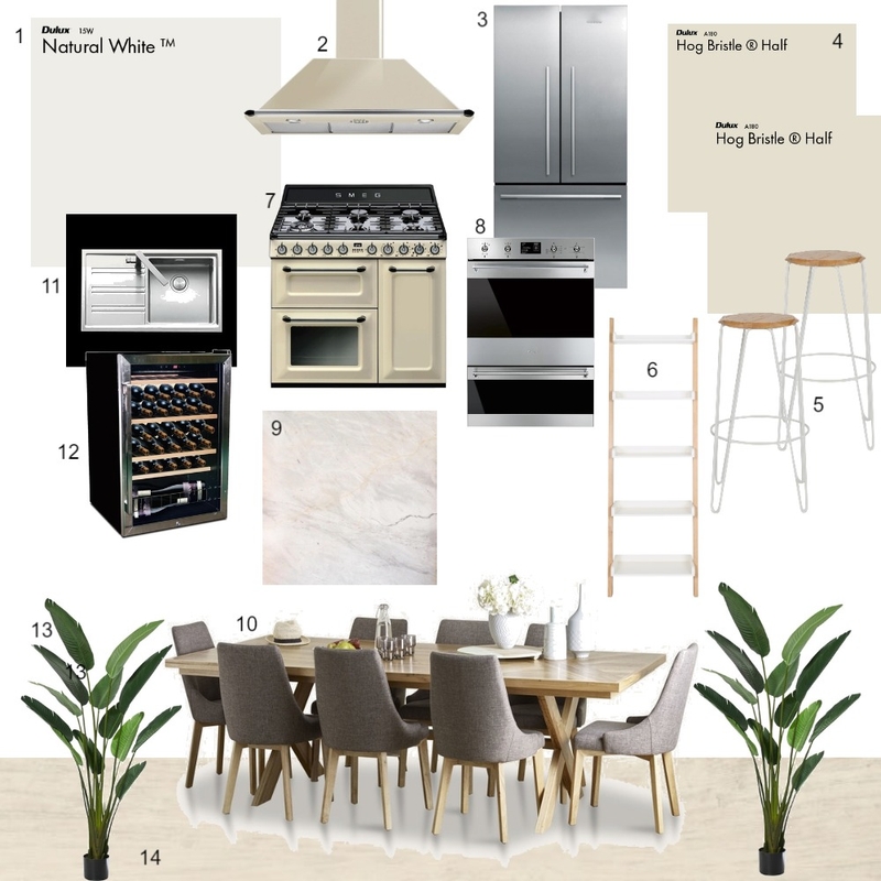 Dining/Kitchen Board Mood Board by pbesq on Style Sourcebook