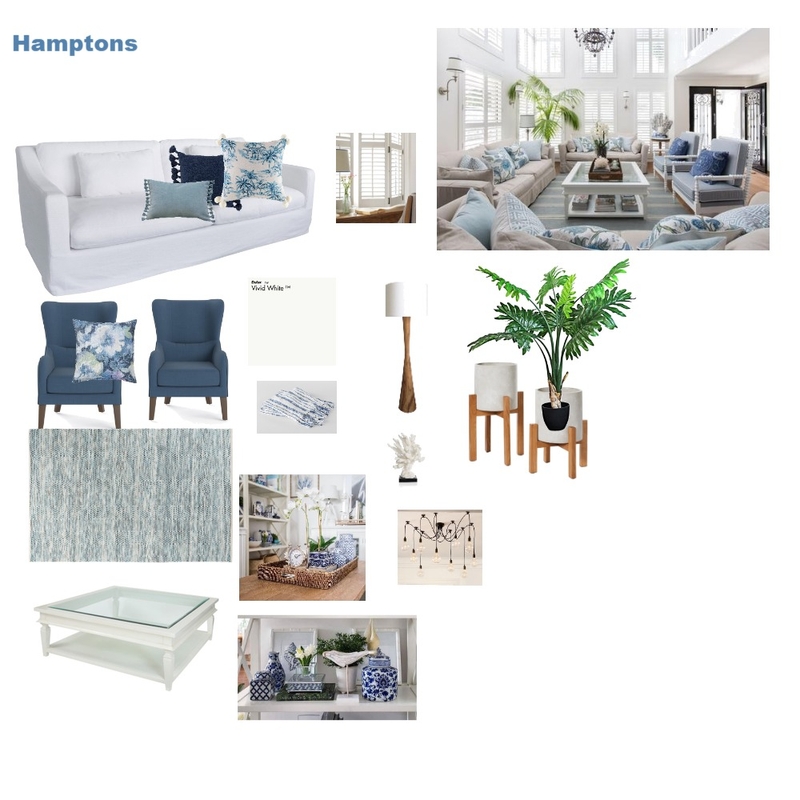 Hamptons Mood Board by Mani on Style Sourcebook