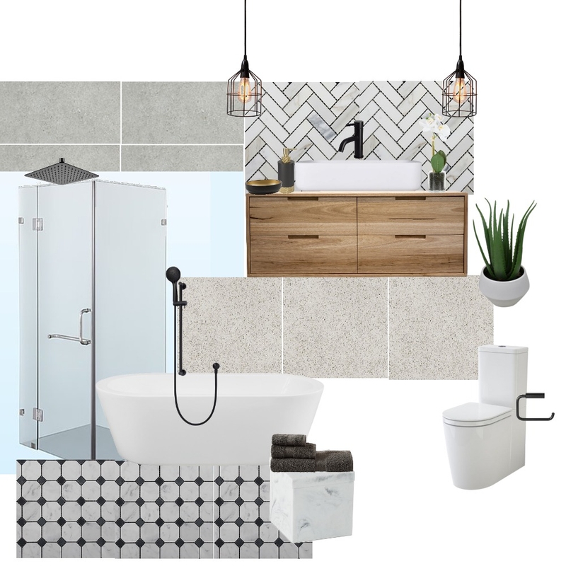 modern bathroom Mood Board by RANA AWAAD on Style Sourcebook