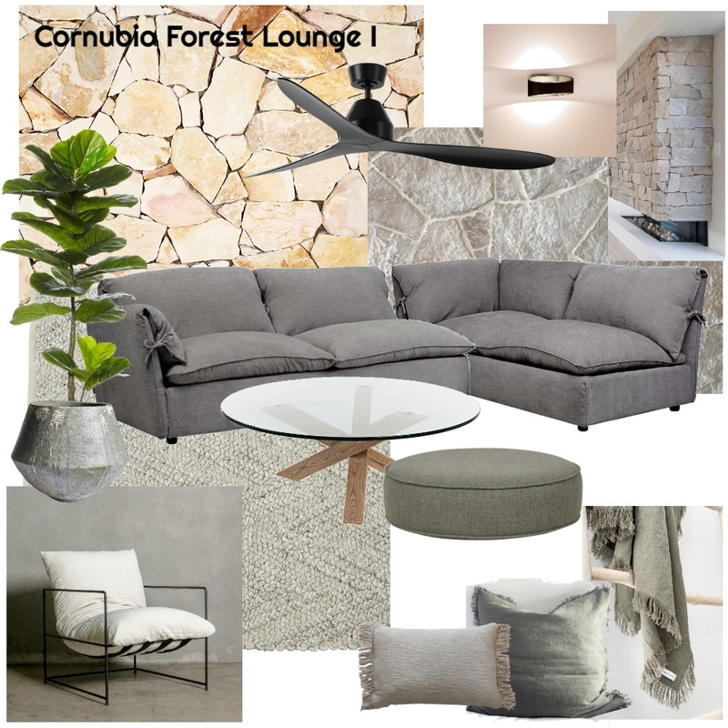 Cornubia Forest Lounge Mood Board by Melissa McLean on Style Sourcebook
