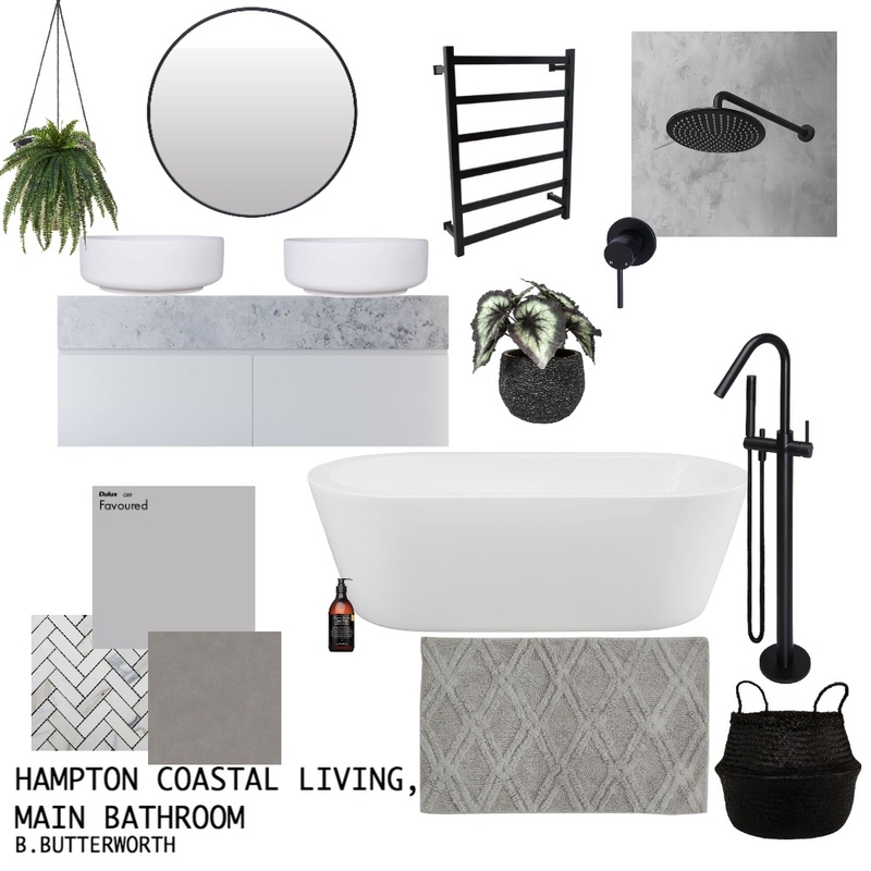 hampton bathroom Mood Board by jessiegarlick on Style Sourcebook