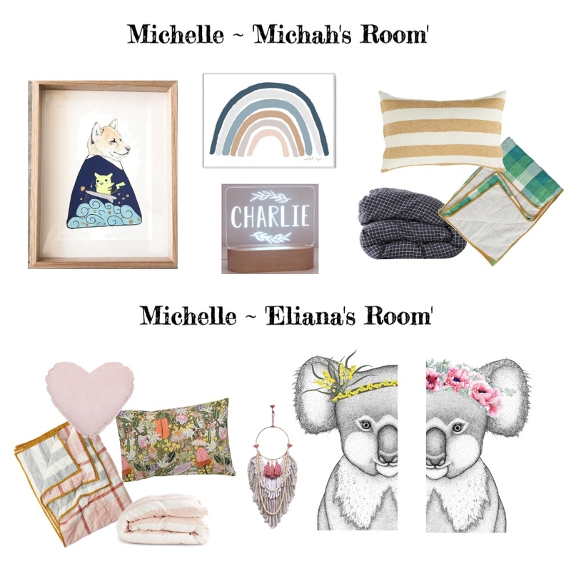 Michelle ~ 'Michah's & Eliana's Room' Mood Board by BY. LAgOM on Style Sourcebook