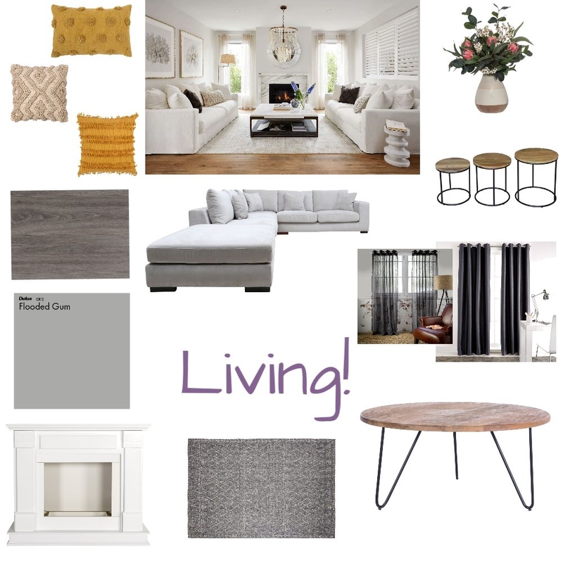 LIVING Mood Board by mikaelaireland on Style Sourcebook