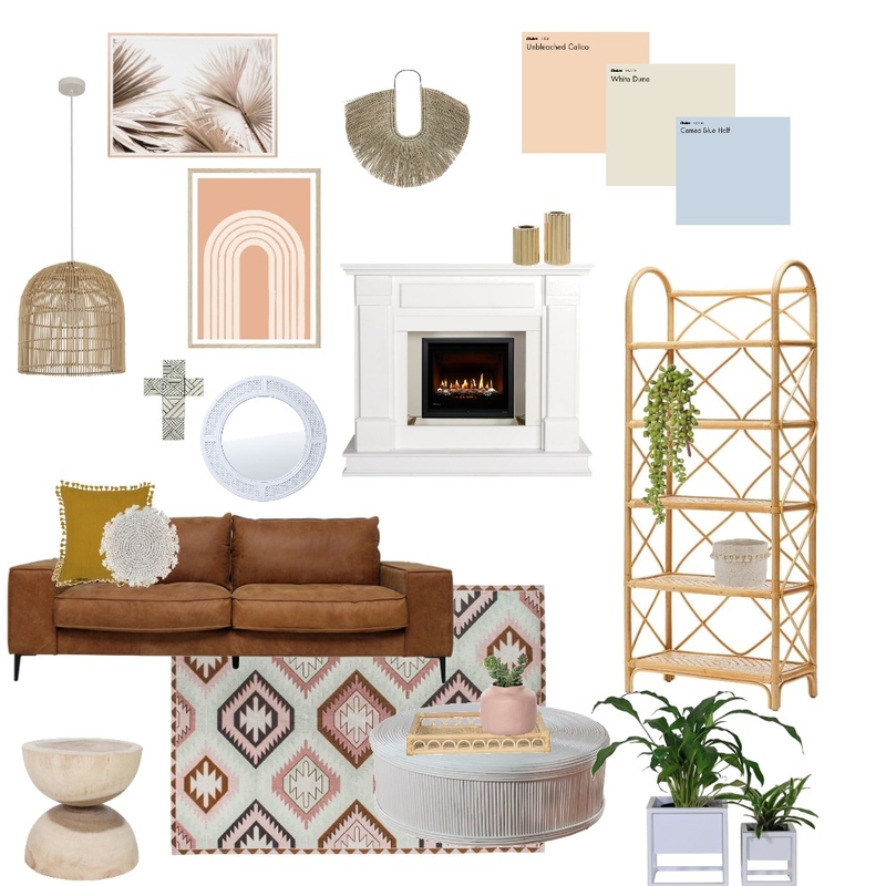 boho front room Mood Board by charlottemacdonald03 on Style Sourcebook