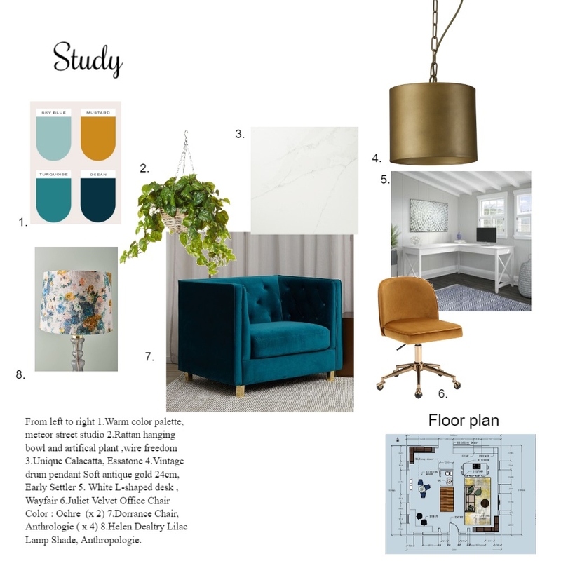 Study 1950's Home Mood Board by Jlw4587 on Style Sourcebook