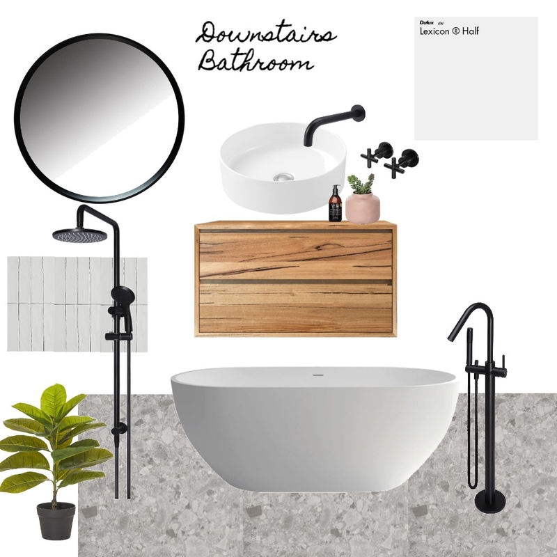 Downstairs Bathroom Mood Board by iamnatashajane on Style Sourcebook