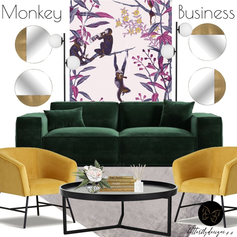 Monkey Business Mood Board by ButterflyDesign44 on Style Sourcebook