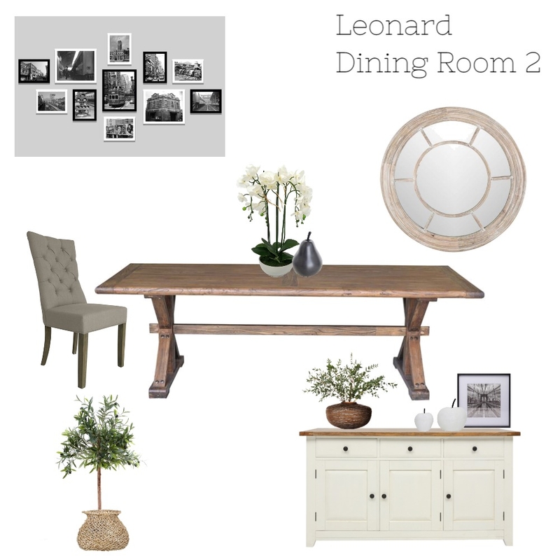 Leonard Dining Room 2 Mood Board by Simply Styled on Style Sourcebook