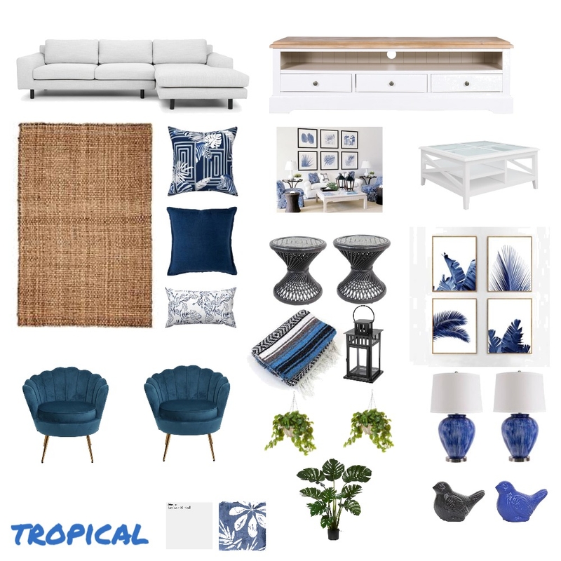 Tropical Mood Board by rwa25 on Style Sourcebook