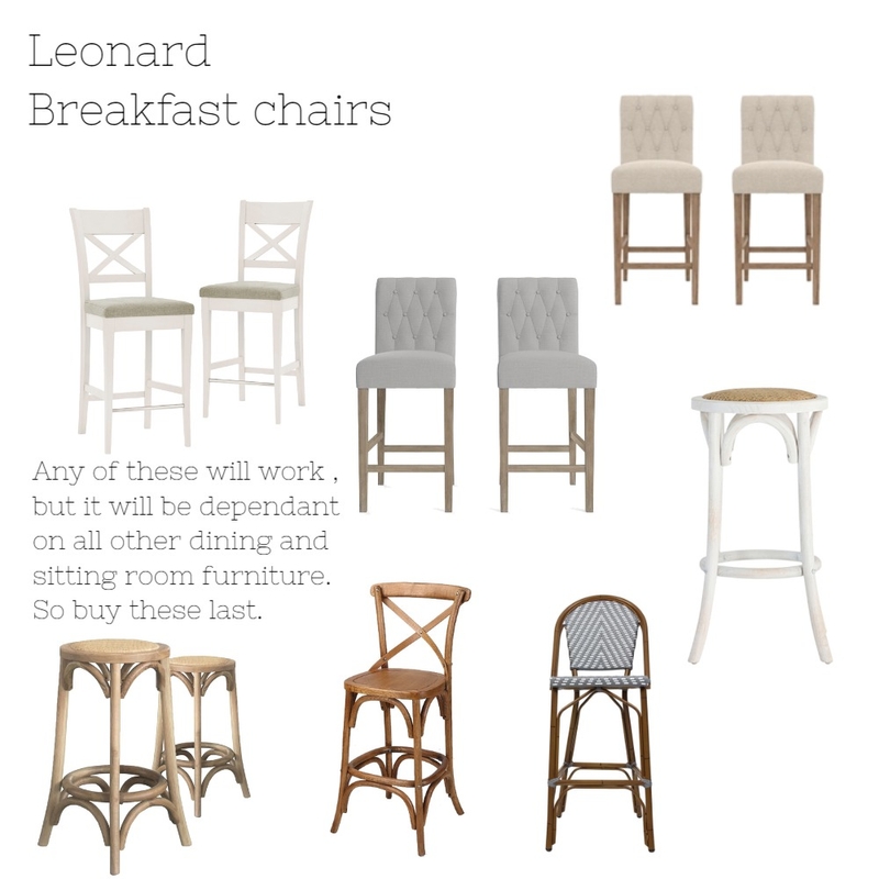 Leonard breakfast bar stools Mood Board by Simply Styled on Style Sourcebook