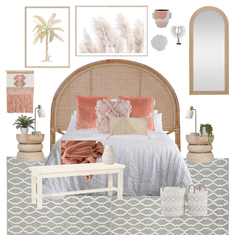 peachy room Mood Board by charlottemacdonald03 on Style Sourcebook