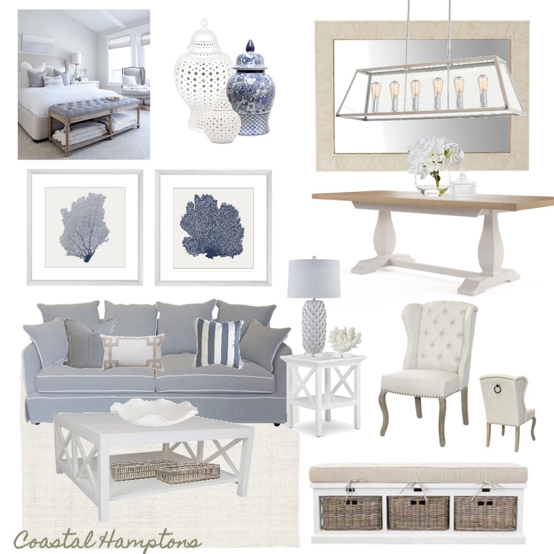 Monterey Client - Coastal Hamptons Mood Board by thelocalcuratorinteriors on Style Sourcebook