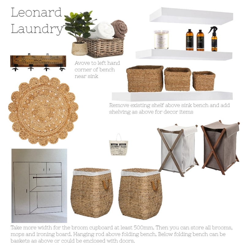 Leonard Laundry Mood Board by Simply Styled on Style Sourcebook
