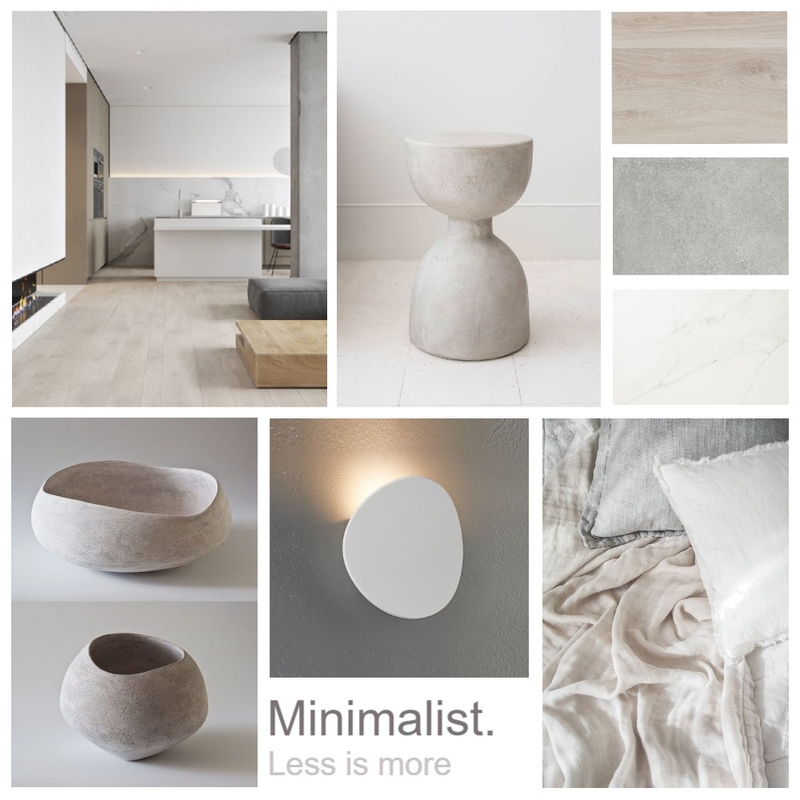 Minimalist Mood Board by The Style Corner on Style Sourcebook