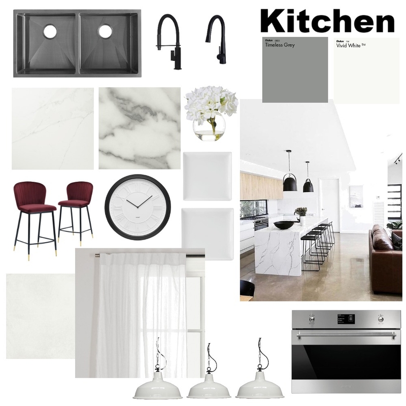 Mod 9 - Kitchen Mood Board by Sozi on Style Sourcebook