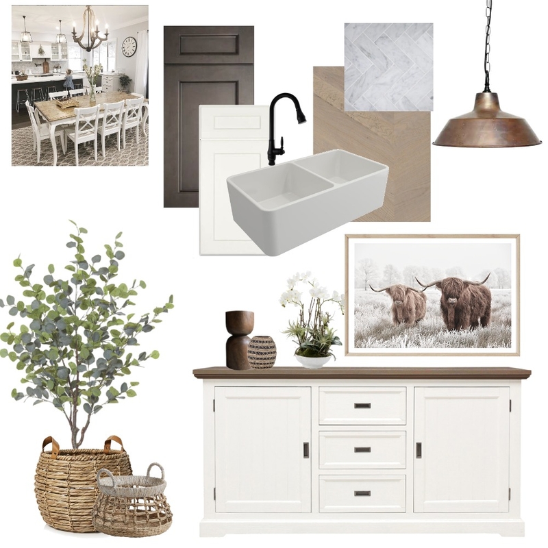 Farmhouse Kitchen Mood Board by Lisa Maree Interiors on Style Sourcebook