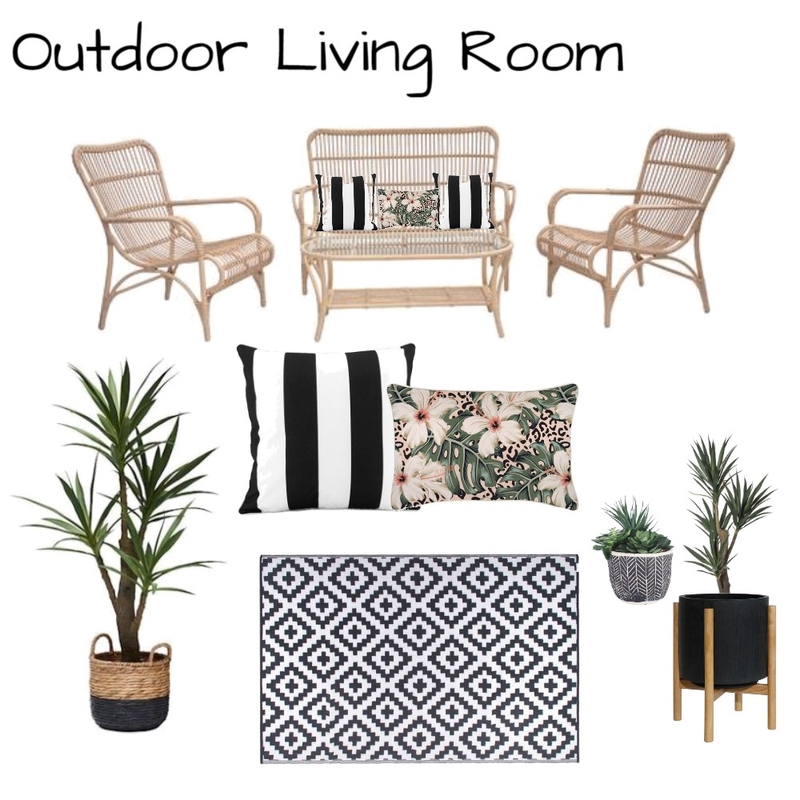 Outdoor Living Room Mood Board by The Plumbette on Style Sourcebook