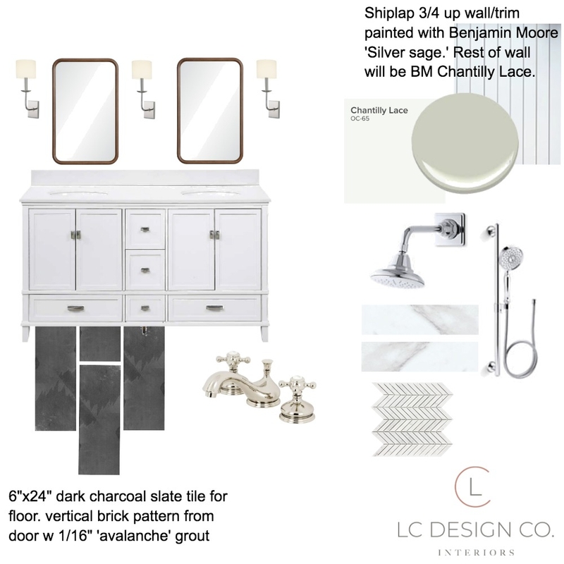 CathyCharlesbathroom Mood Board by LC Design Co. on Style Sourcebook