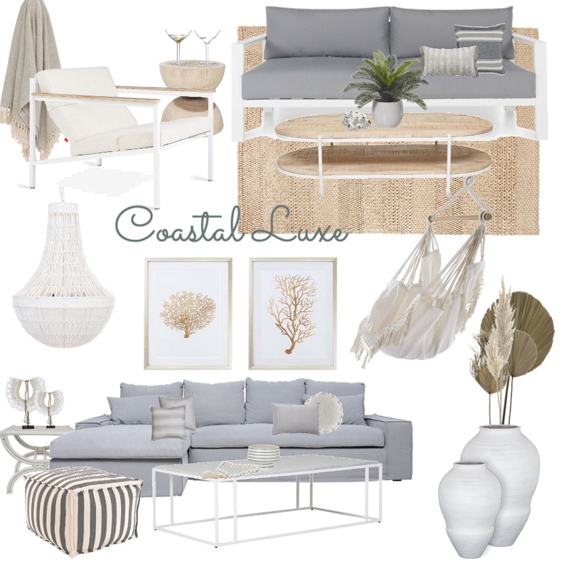 Coastal Luxe Mood Board by thelocalcuratorinteriors on Style Sourcebook
