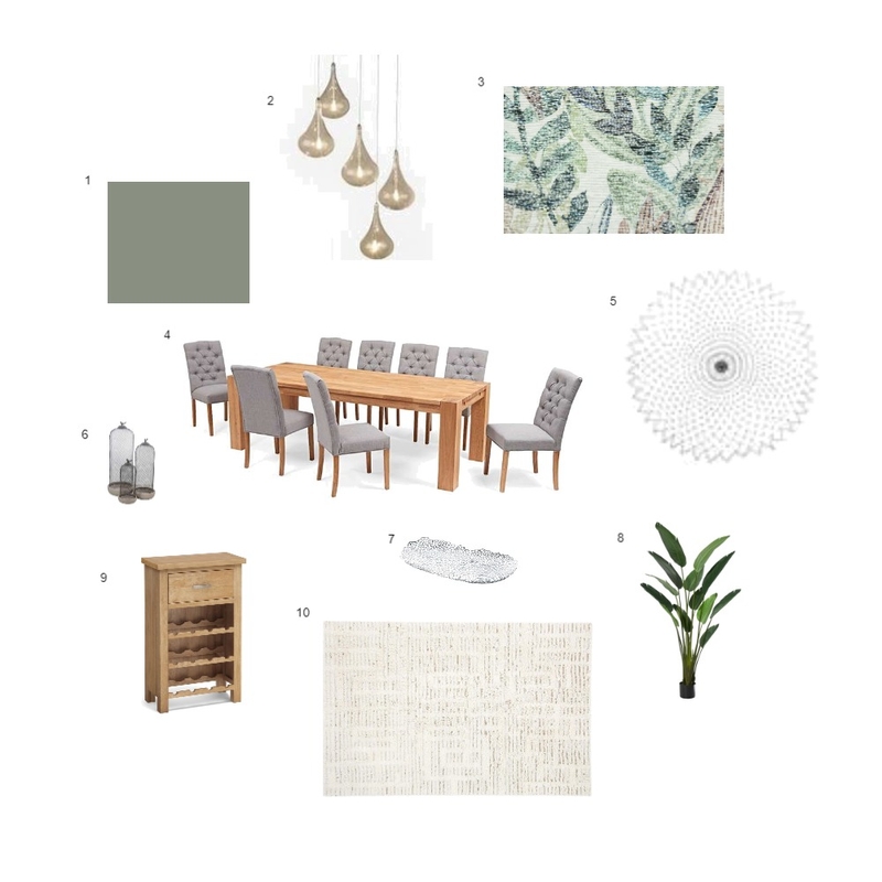 Dining Room Mood Board by kerriepea on Style Sourcebook