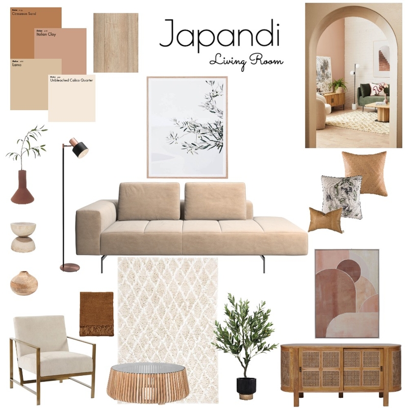 Japandi Mood Board by undefined on Style Sourcebook