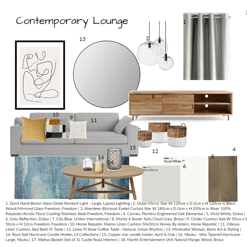 ContemporaryLounge Mood Board by LJT0994 on Style Sourcebook