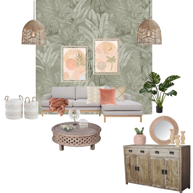 Palm Tree Mood Board by Butch & Bulldog on Style Sourcebook