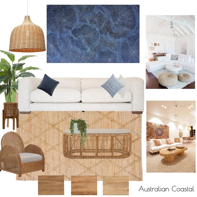 Australian Coastal Mood Board by Mill Handford on Style Sourcebook