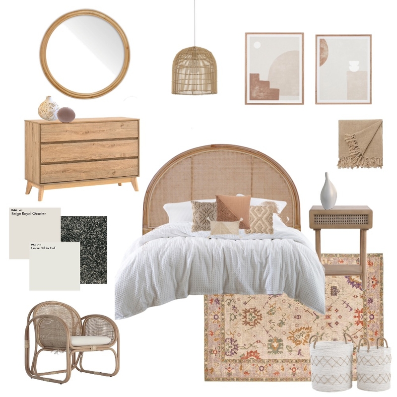 Sian bedroom 2 Mood Board by Stone and Oak on Style Sourcebook