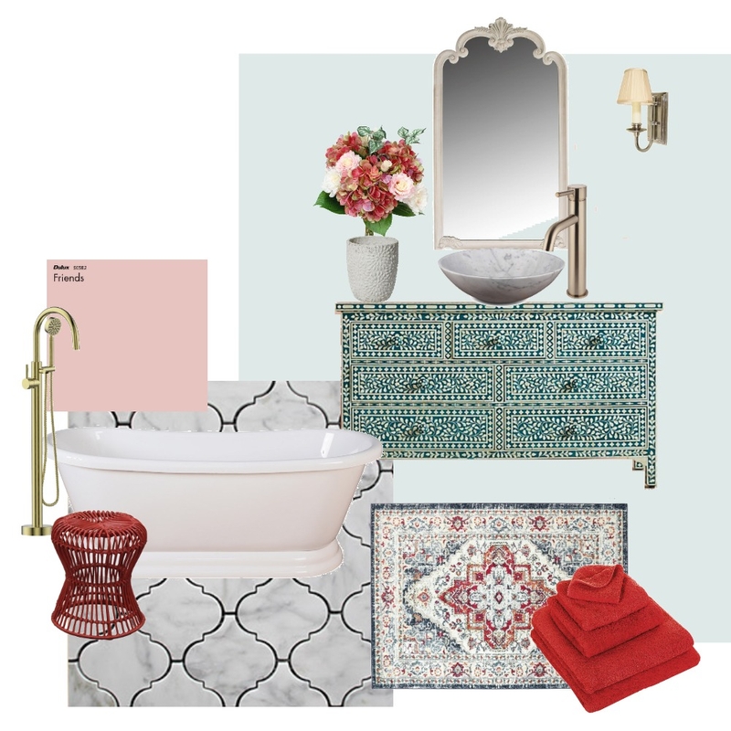 shabby bathroom Mood Board by Wonder on Style Sourcebook