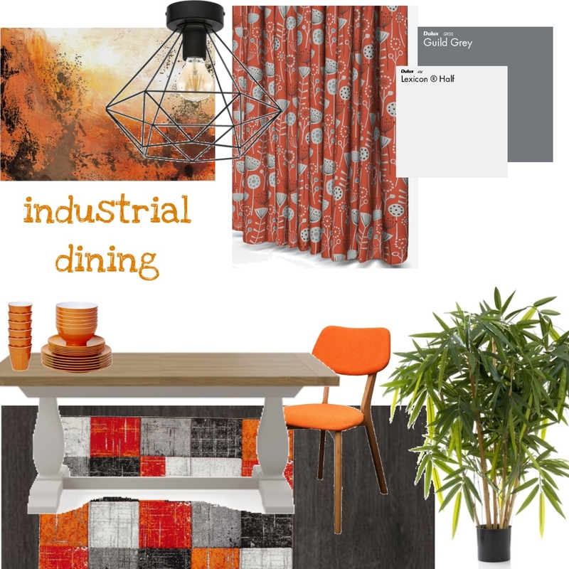 Industrial dining Mood Board by Laczi Emôke on Style Sourcebook