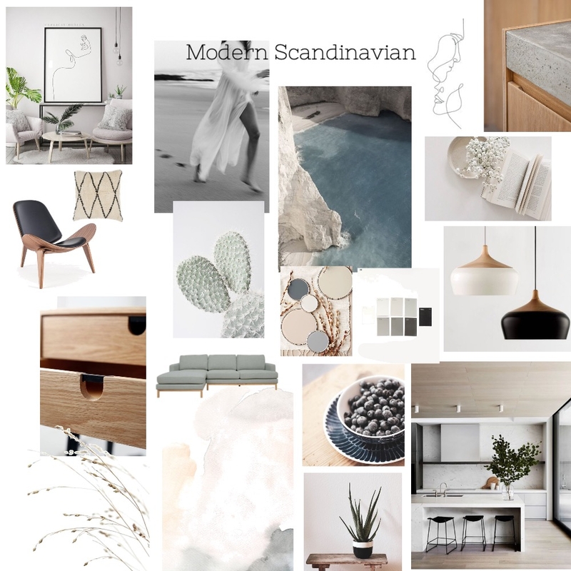 Modern Scandinavian Mood Board by Anel du Plessis on Style Sourcebook
