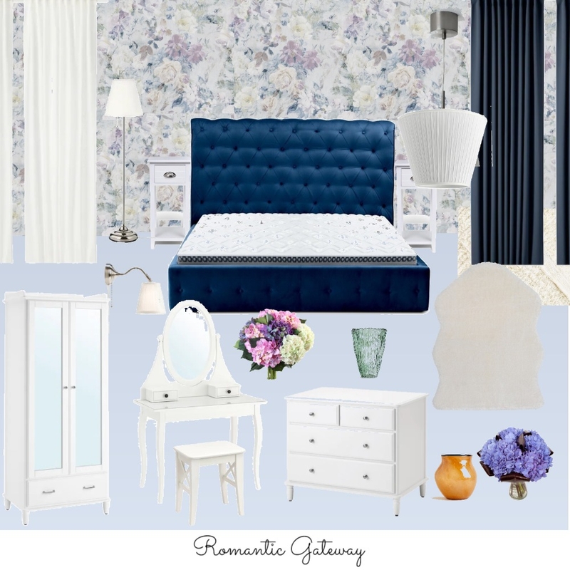 Irina's romantic gateway Mood Board by Designful.ro on Style Sourcebook