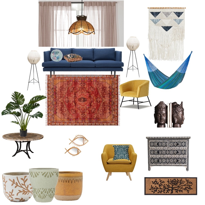 Bohemian Mood Board by Sailakshmi_123 on Style Sourcebook