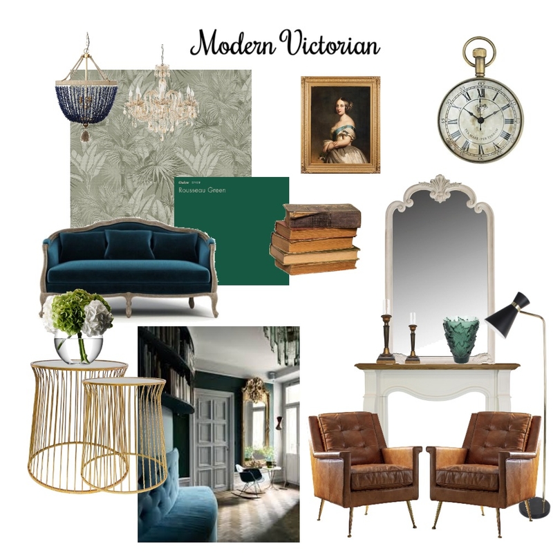 Modern Victorian Mood Board by Sidney G on Style Sourcebook