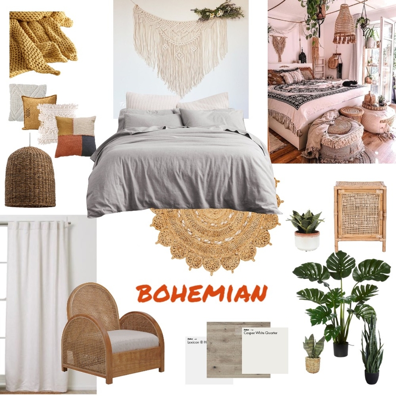 Bohemian Mood Board by Phuong Ngo on Style Sourcebook