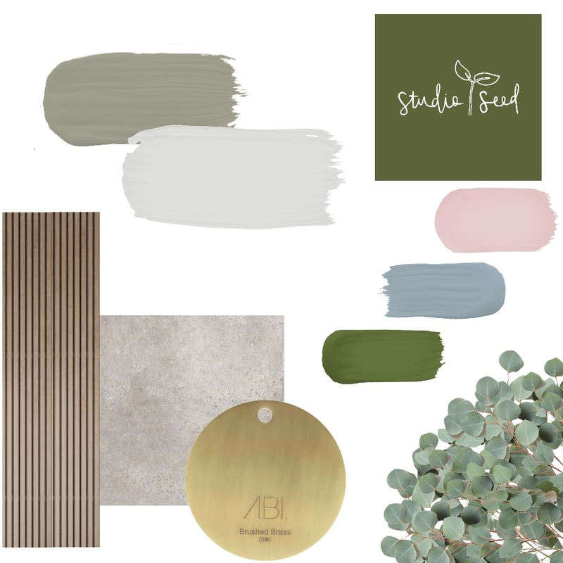 Studio Seed Colour Palette Mood Board by Holm & Wood. on Style Sourcebook