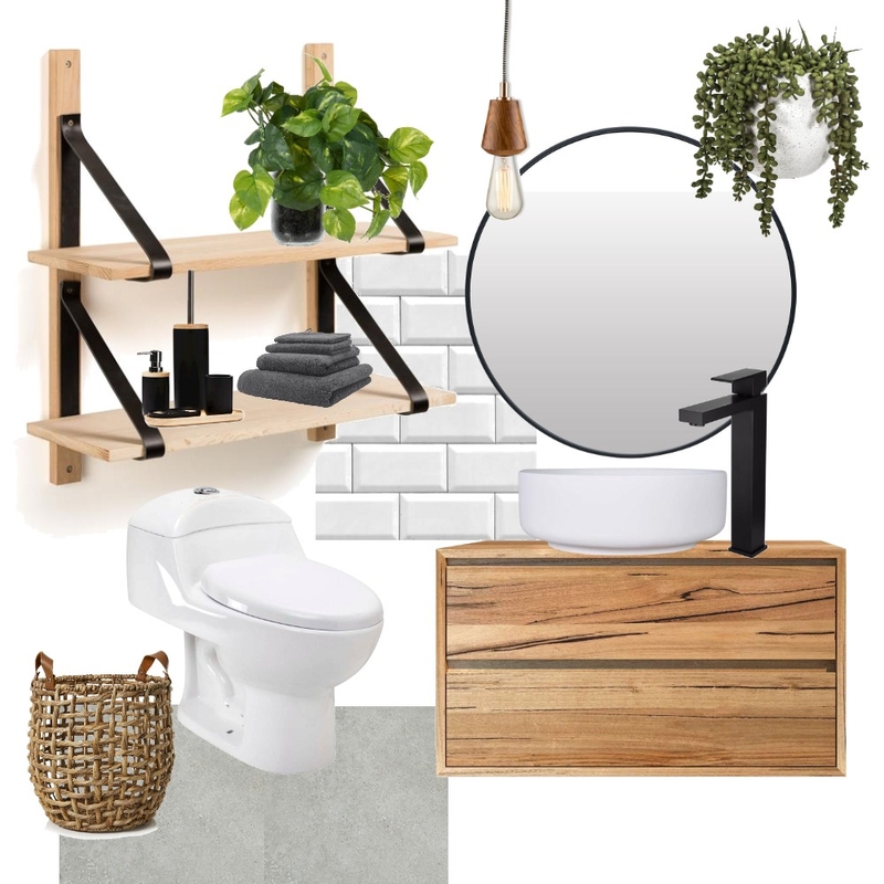 casa choco bathroom Mood Board by proyectildesign on Style Sourcebook