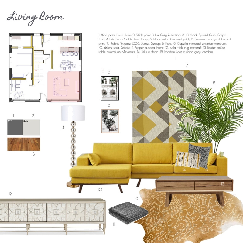 Living room board Mood Board by mmilic on Style Sourcebook