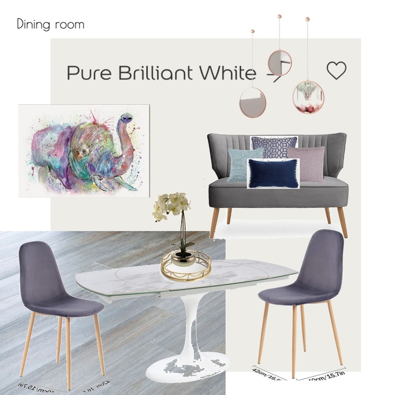 Kay's dining room v2 Mood Board by Sabrina S on Style Sourcebook