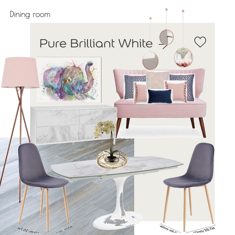 Kay's dining room v3 Mood Board by Sabrina S on Style Sourcebook