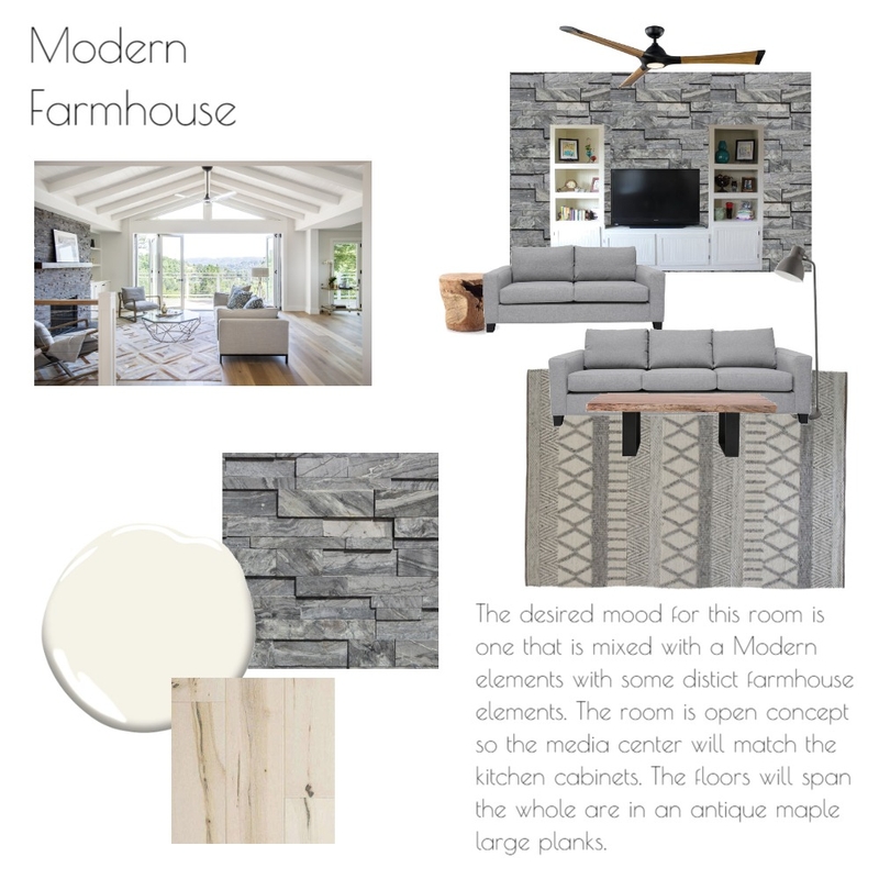 Modern Farmhouse Mood Board by Casa Marchetti Interiors on Style Sourcebook