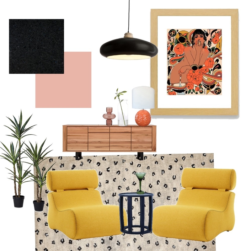 Contemporary Retro Mood Board by aehs.interiors on Style Sourcebook